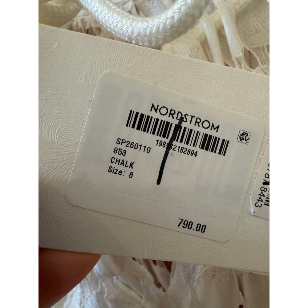 Ulla Johnson Layla Lace Mini Dress - Chalk Size 8 (new) - Picture 6 of 8